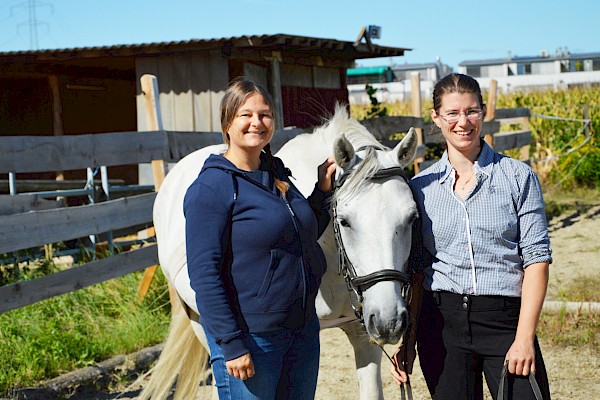 Magda und ihr Jungpferd