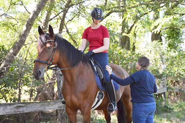 Tamara und ihr Reha Pferd